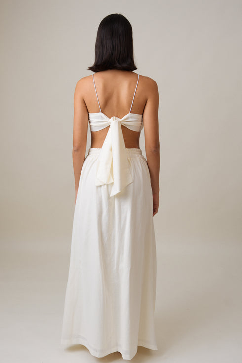 LINEN MARY TOP